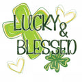 LUCKY & BLESSED PNG